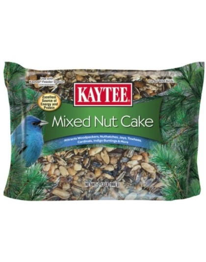 Kaytee Wild Bird Energy Cake With Mixed Nuts  - 2.13 lbs