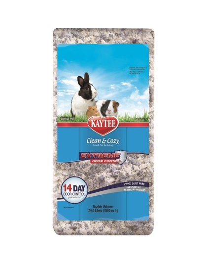 Kaytee Clean and Cozy Small Pet Bedding Extreme Odor Control - 24.6 liters