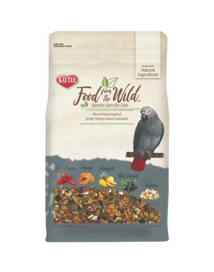 Kaytee Food From The Wild Parrot Food For Digestive Health  - 2.5 lbs