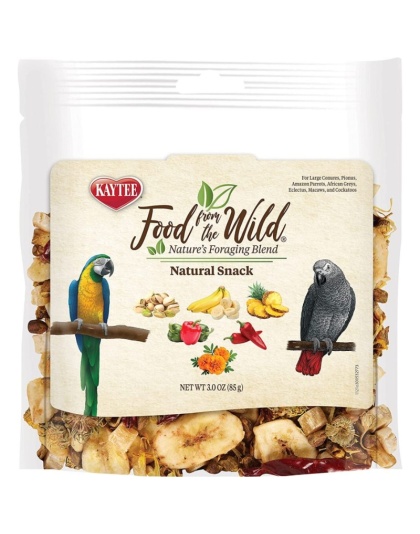 Kaytee Food From the Wild Natural Snack for Large Birds - 3 oz