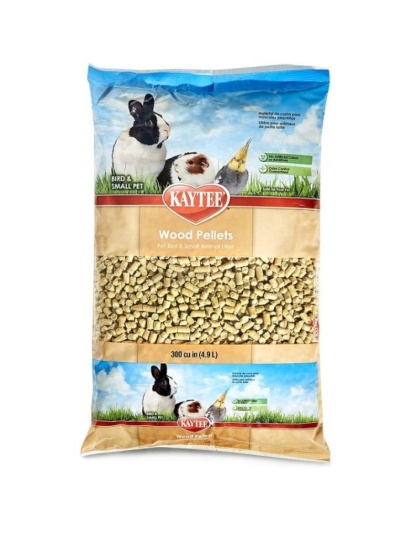 Kaytee Wood Pellets - Bird & Small Animal Bedding & Litter - 8 lbs