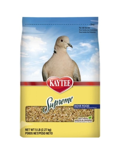 Kaytee Supreme Fortified Daily Diet Dove Food - 5 lbs