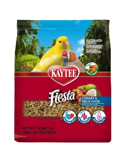 Kaytee Fiesta Canary & Finch Food - 2 lbs