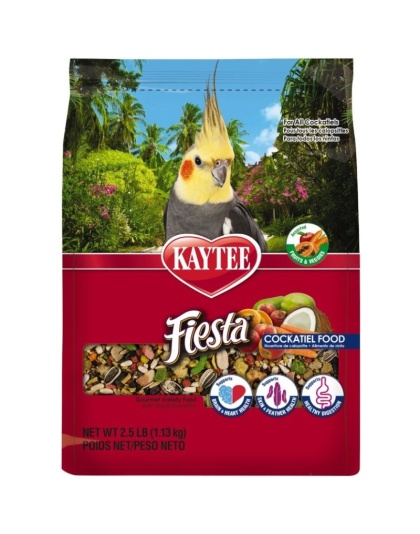 Kaytee Fiesta Max - Cockatiel Food - 2.5 lbs