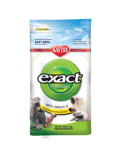 Kaytee Exact Hand Feeding Formula for All Baby Birds - 5 lbs