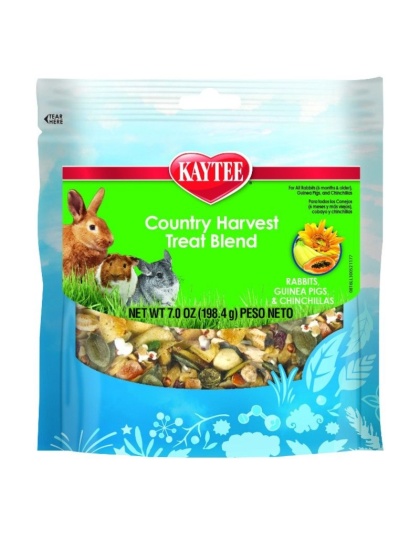 Kaytee Country Harvest Treat Blend - Rabbits, Guinea Pigs & Chinchillas - 8 oz