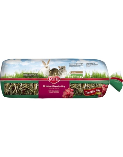 Kaytee Timothy Hay Plus Cranberries - Small Animals - 24 oz