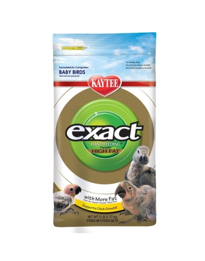 Kaytee Exact High Fat Hand Feeding - Baby Birds - 5 lbs