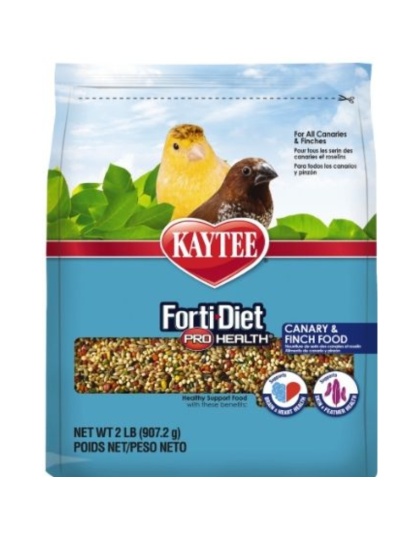 Kaytee Forti Diet Pro Health Canary & Finch Food - 2 lbs