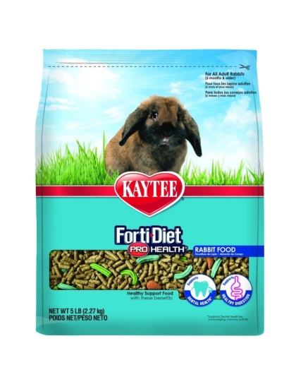 Kaytee Forti-Diet Pro Health Adult Rabbit Food - 10 lbs
