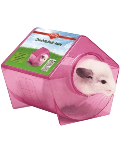 Kaytee Chinchilla Bath House - 9"L x 9"W x 9"H