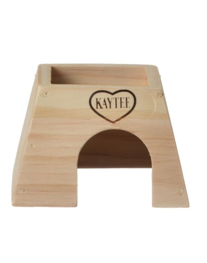 Kaytee Woodland Get A Way House - Small Mouse (5"L x 4.5"W x 3.25"H)