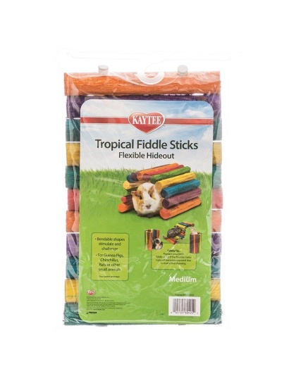 Kaytee Tropical Fiddle Sticks Flexible Hide Out - Medium (12"L x 7"W)
