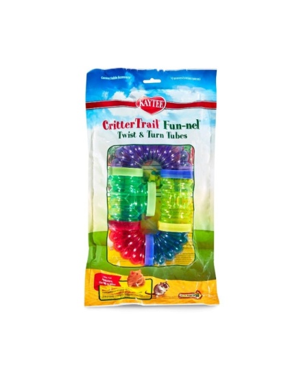 Kaytee Critter Trail Fun-nels Value Pack - 5 Pack - (Assorted Tubes)
