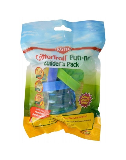 Kaytee Crittertrail Fun-nel Builder's Pack - 1 Count - (5 Pieces)