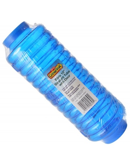 Kaytee Crittertrail Wide 10" Straight Tube with Door - 1 Count