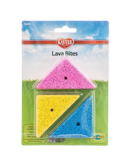 Kaytee Colored Lava Bites - 3 Pack