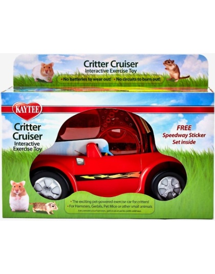 Kaytee Critter Cruiser For Hamsters And Gerbils 6 " x 12" x 9"  - 6 " x 12" x 9"
