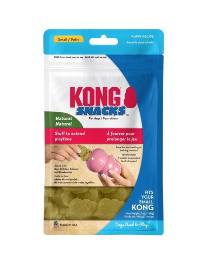 KONG Snacks Puppy Recipe Dog Treats Small - 7 oz