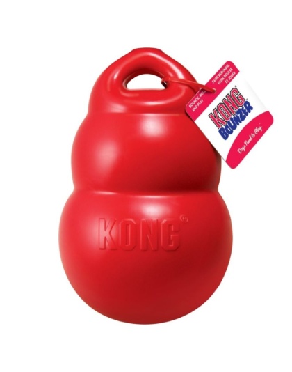 KONG Bounzer - Red - Medium - (3.75"W x 6"H)