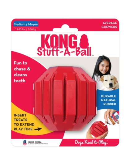 Kong Stuff-A-Ball Dog Toy Medium - 1 count