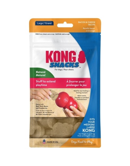 KONG Stuff'n Snacks - Bacon & Cheese Recipe - Large - 13 oz