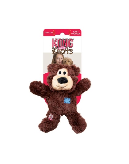 KONG Wild Knots - Bear - Assorted - Small/Medium - 13" Long