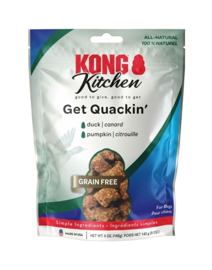 KONG Kitchen Get Quackin Dog Treat - 5 oz