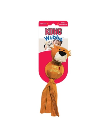 KONG Wubba Friends Ballistic Dog Toys - Assorted - Small (1 Toy)