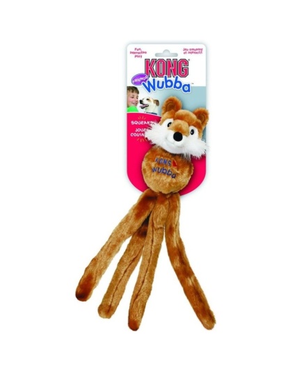 KONG Wubba Plush Friends Dog Toy - Small