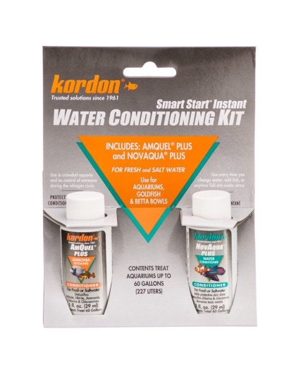 Kordon NovAqua + AmQuel Start Smart Instant Water Conditioning Kit - 1 oz