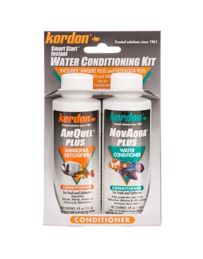 Kordon NovAqua + AmQuel Start Smart Instant Water Conditioning Kit - 4 oz