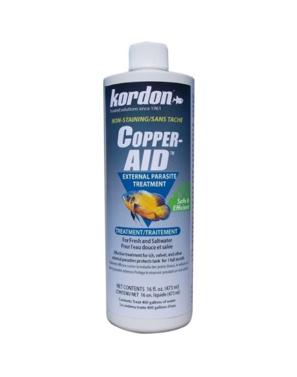Kordon Copper Aid External Parasite Treatment - 16 oz (Treats 400 Gallons)