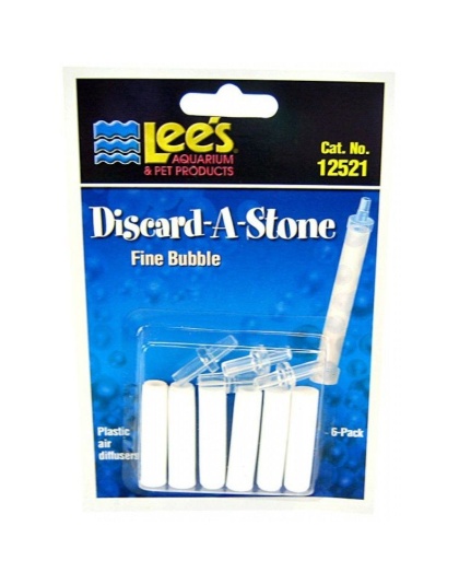 Lees Discard-A-Stone Fine Bubble - 6 Pack