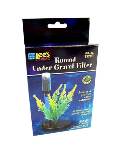 Lees Fishbowl Undergravel Filter - 4" Diameter (1 Gallon)