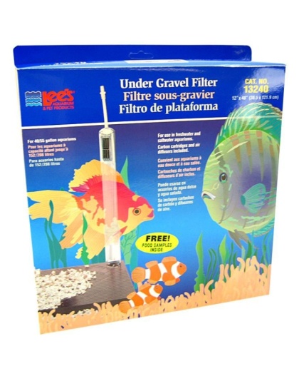 Lees Original Undergravel Filter - 48" Long x 12" Wide (40-55 Gallons)