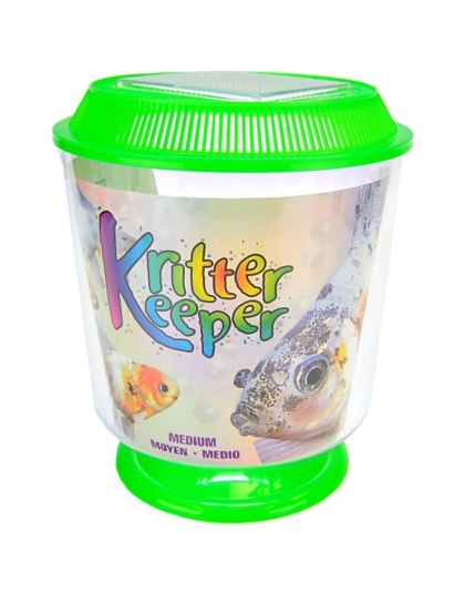 Lees Round Kritter Keeper - Medium - 7.25" Diameter x 8.5" High