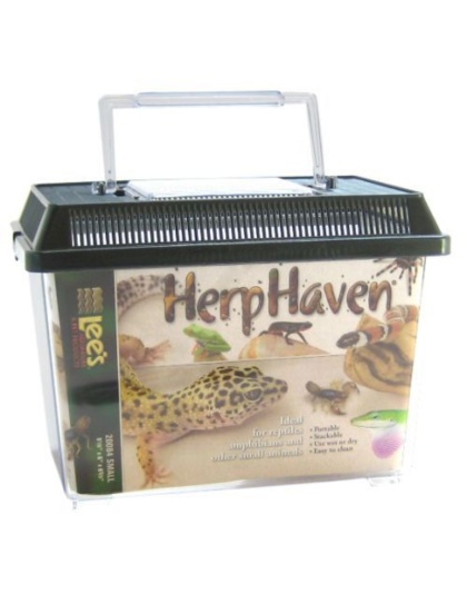 Lees HerpHaven Terrarium - Rectangular - Small - 9.1"L x 6"W x 6.6"H