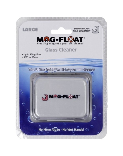 Mag Float Floating Magnetic Aquarium Cleaner - Glass - Large (350 Gallons)