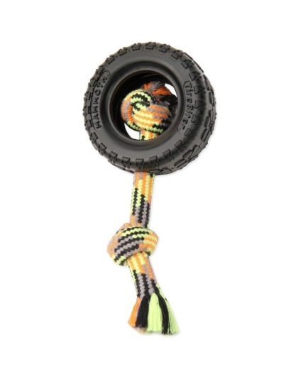 Mammoth TireBiter II Rope Dog Toy - 3.75" Long