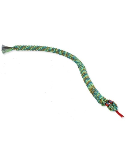 Flossy Chews Snakebiter Tug Rope - Large - 46" Long - Assorted Colors