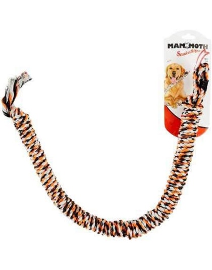 Flossy Chews Snakebiter Tug Rope - Medium - 34" Long - Assorted Colors