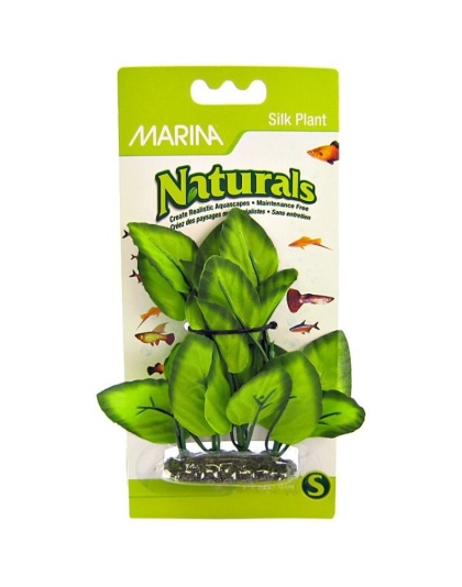 Marina Silk Foreground Aquarium Plant - Green - Small (6" Tall)