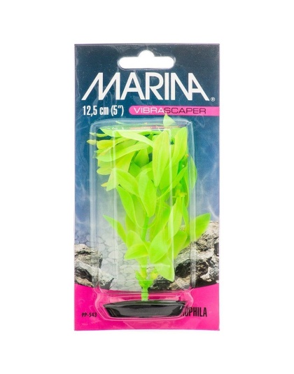 Marina Vibrascaper Hygrophilia Plant - Green DayGlo - 5" Tall