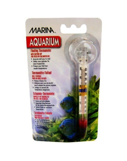 Marina Floating Thermometer with Suction Cup - Large Thermometer with Suction Cup