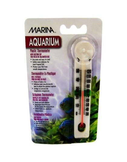 Marina Plastic Thermometer with Suction Cup - Plastic Thermometer with Suction Cup