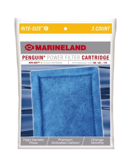 Marineland Rite-Size B Power Filter Cartridge - 3 Pack