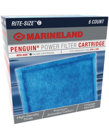 Marineland Penguin Power Filter Cartridge Rite-Size C - 6 Pack