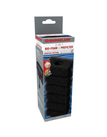 Marineland 2 in 1 Bio Foam Prefilter - Penguin Pro 375 & Emperor Pro 450 - 1 count