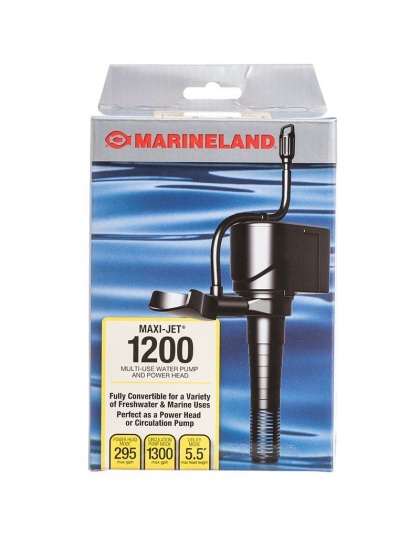 Marineland Maxi Jet Pro Water Pump & Powerhead - 1200 Series - 6' Max Head (295/1,300 GPH)